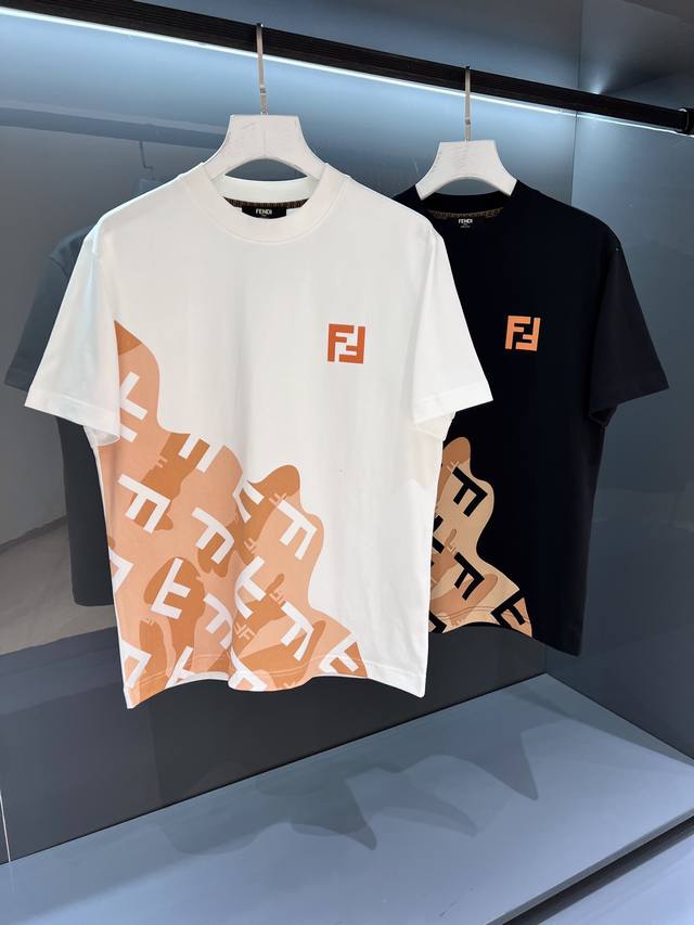 new product Fd new fashion revolution feast. 2025Ss summer Fe*Di letter print lo