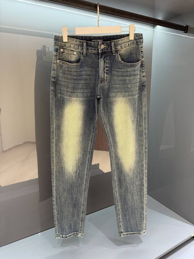 New Dg jeans 25Ss Spring and summer new men's washed retro charm fashion casual