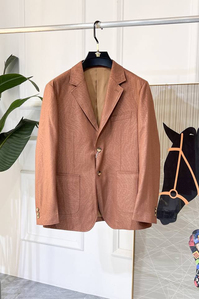 Fendi 2025Ss Snake Year Early Spring Hot Sale Casual Suit Jacket The most fashio