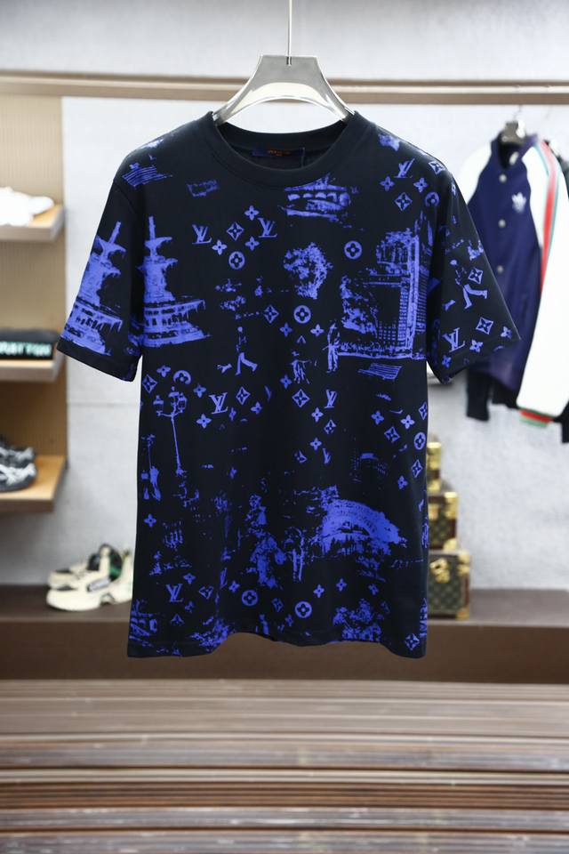 Lv Louis Vuitton 2025 Spring/Summer Collection New Product L's Show T-shirt This