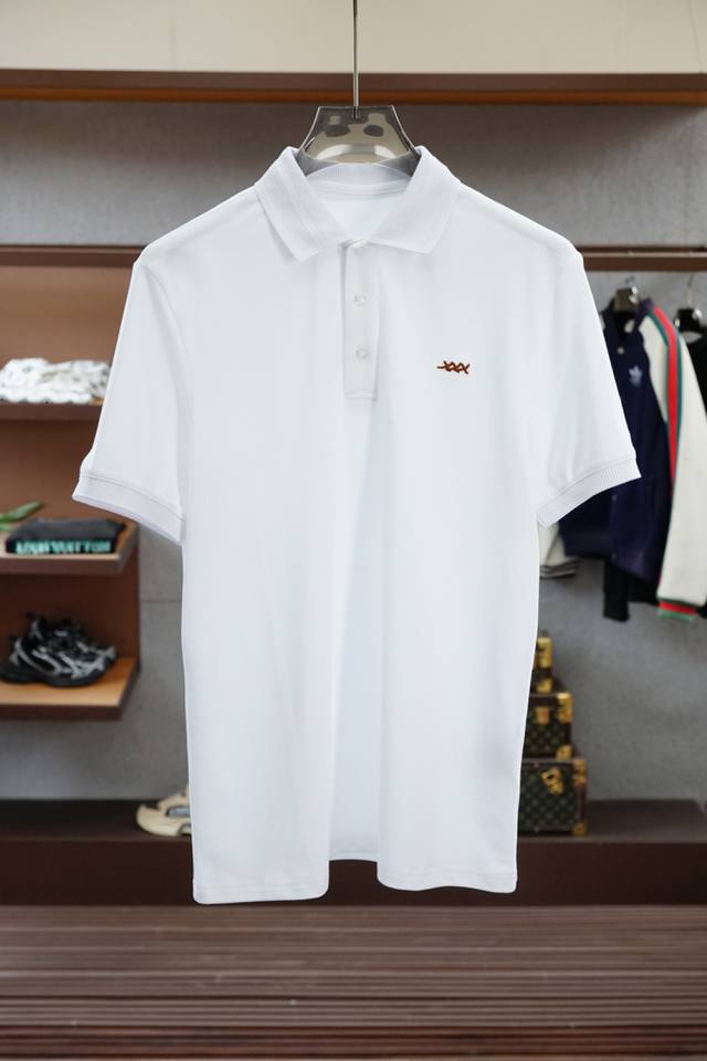 Zegna- 2025 Spring and Summer new men's short-sleeved T-shirt, a fashionable and
