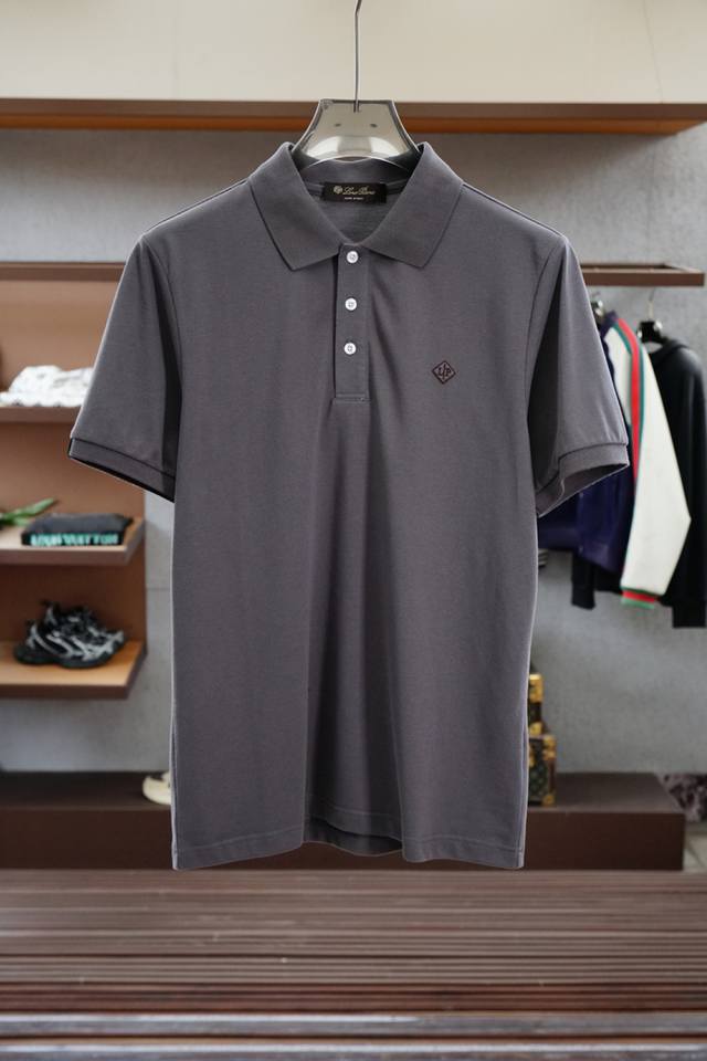 L 2025 spring and summer new men's short-sleeved T-shirt, a fashionable and vers