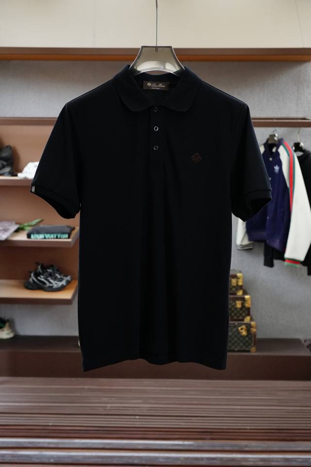 Lp- 2025 spring and summer new men's short-sleeved T-shirt, a fashionable and ve