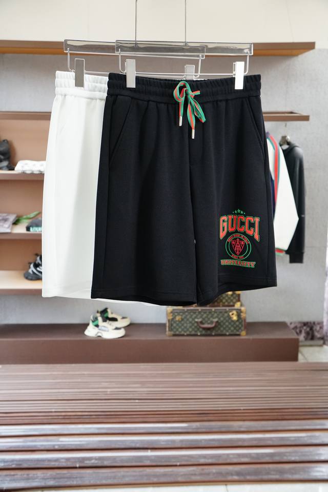 Gucci 2025 Spring/Summer new cotton shorts, exquisite tailoring is the essence o
