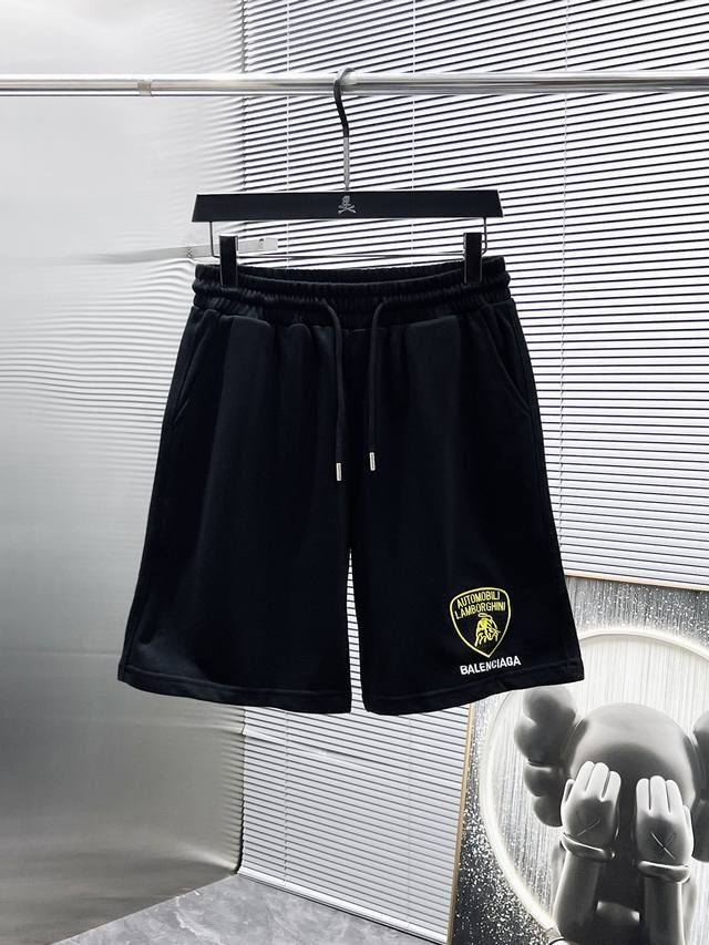 Balenciaga 2025 summer new shorts casual pants, high-end version! Custom-made fa