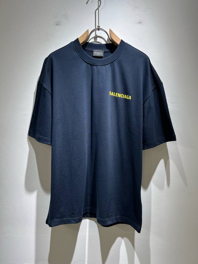 Balencia*Paris*'s new 2025 spring and summer unisex couple's casual loose cotton