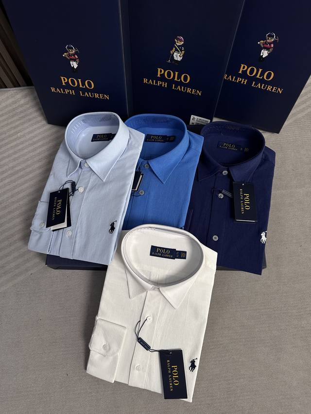Long-sleeved Polo Zhenpin 25Ss new spring and summer casual solid color high-cou