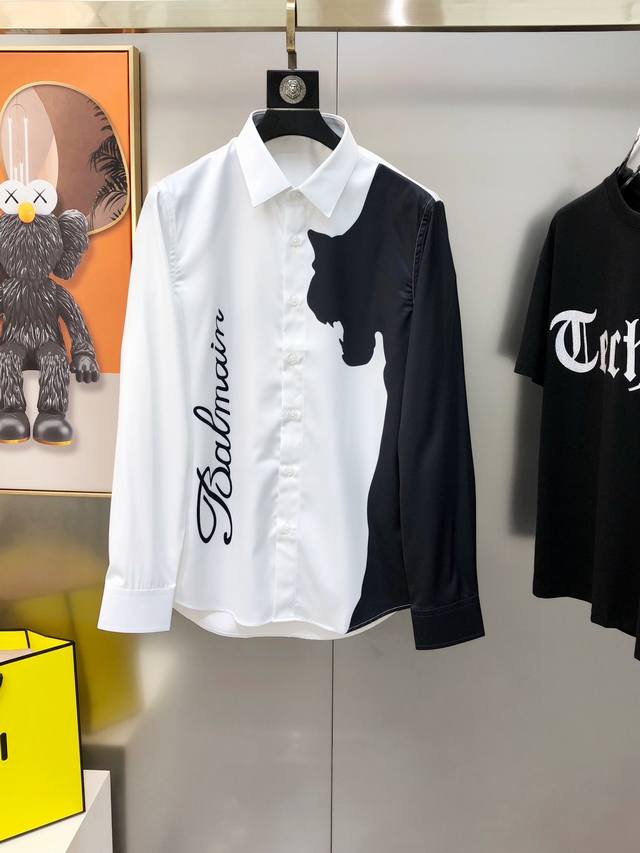 Cavalli new men's original casual long-sleeved shirt is sold on the official web
