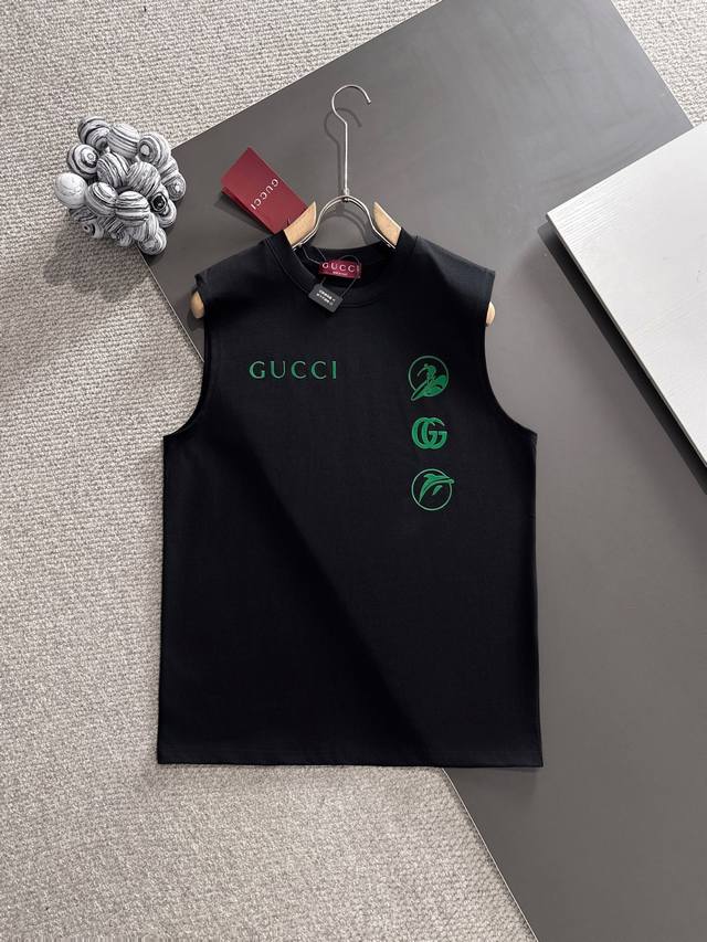 Gucci* Exclusive quality hot item in the market 2025 summer vest new arrival Ori
