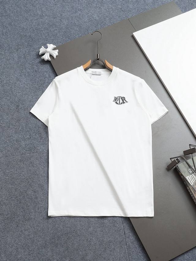 R-9505 Di*Or 2025Ss latest couple short-sleeved T-shirt ~ Brand new element left