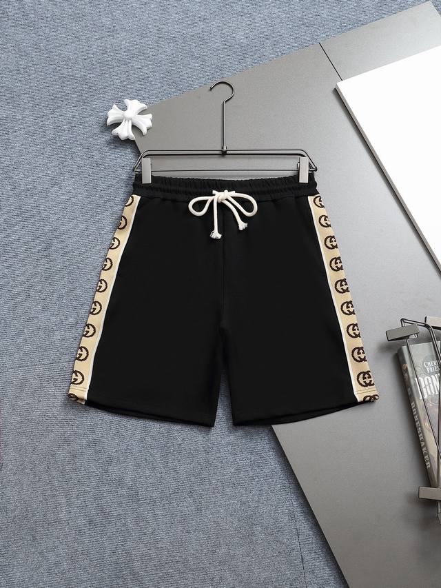 Gucci 25Ss counter same style terry shorts couple style ~ Made of cotton terry f