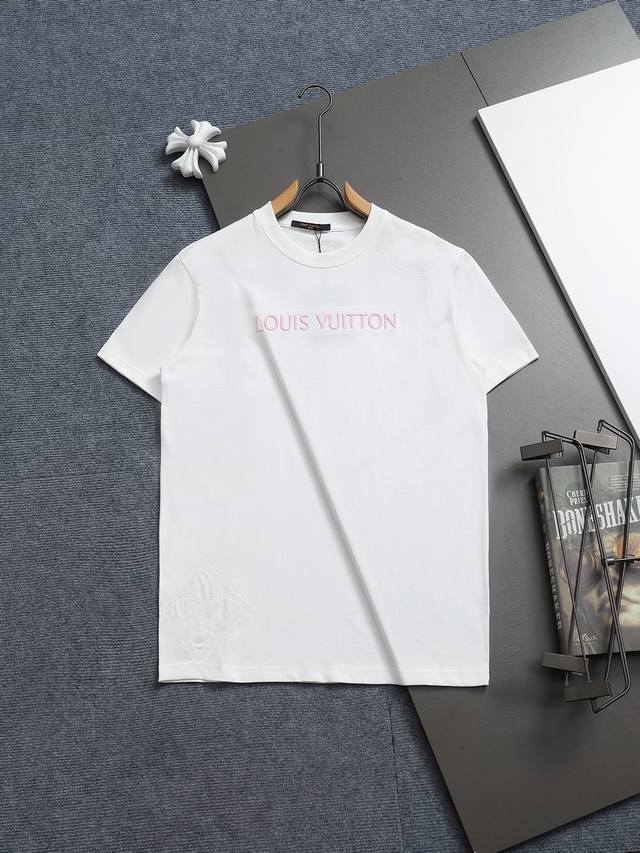 Louis Vuitton 1V slightly wide version Xs-L 25Ss Lv new counter catwalk model le