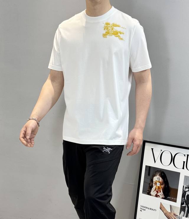 Bbr*BURBO-LI 25S new original T-shirt. Spring and summer is coming~Young men's f