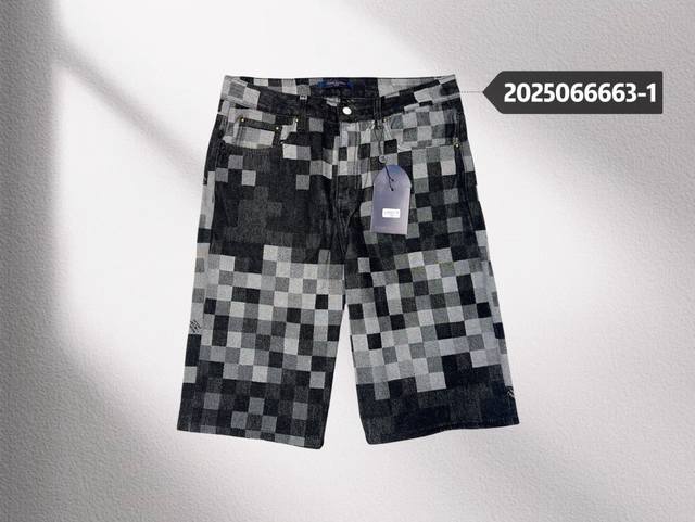 Lou* Vuitt* Trendy Loose Shorts Size:30-32-34-36-38#6663-1 Lou* Vuit* Trendy Loo