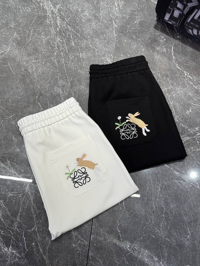 shorts Loewe* Loewe 25Ss new shorts with classic brand three-dimensional logo un