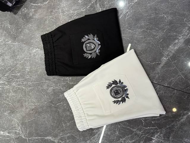 Dg Dolce & Gabbana 25Ss new spring and summer shorts with original hardware leat