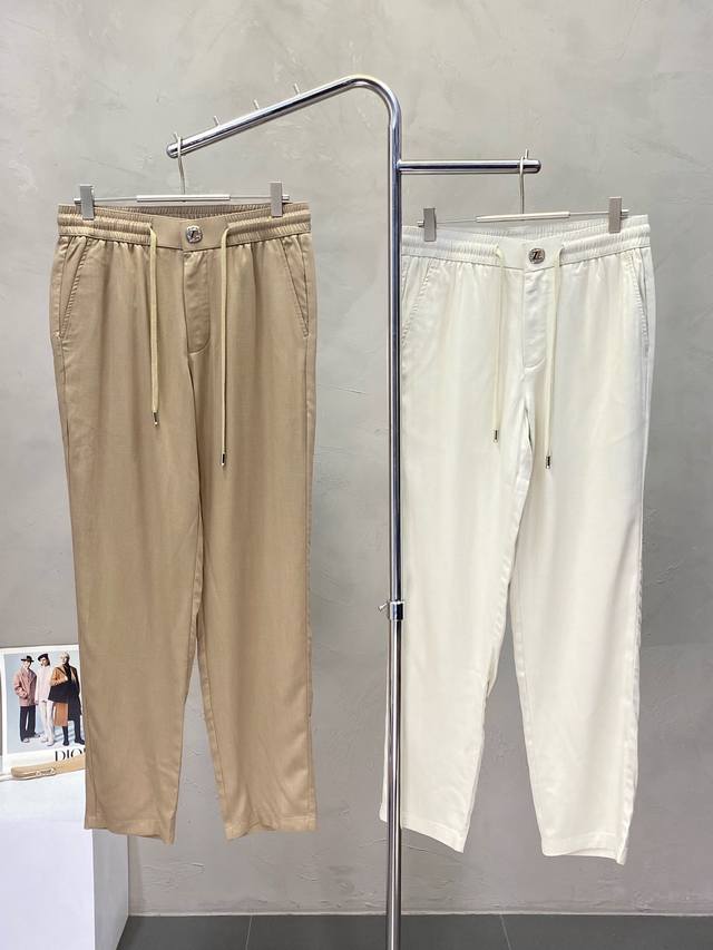 Zegna exclusive new spring and summer casual pants high-end version! Custom-made