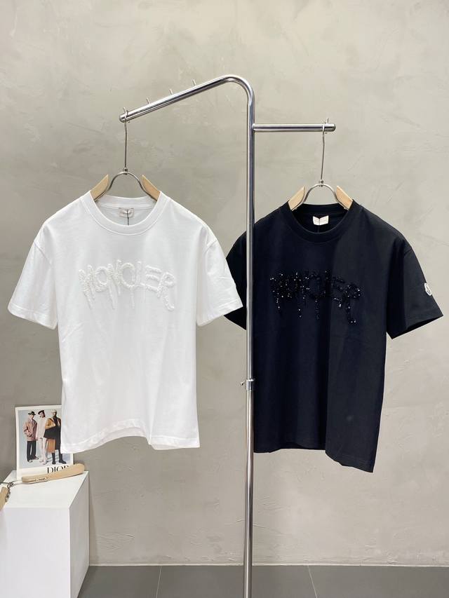 Moncler exclusive supply of new original men's casual short-sleeved high-end cus