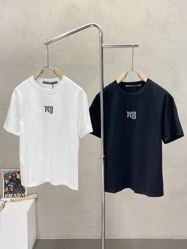 Alexanderwang exclusive supply of new original men's casual short-sleeved high-e
