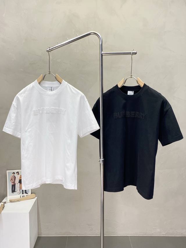 Burberry exclusive new original men's casual short-sleeved high-end customizatio