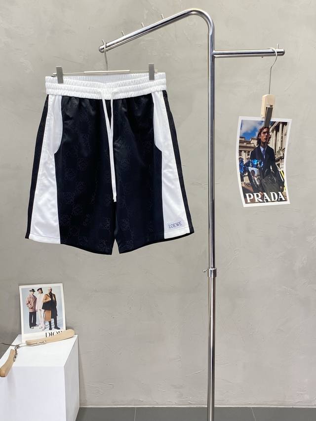 Loewe exclusive new high-end version of casual shorts! Custom-made fabrics are b