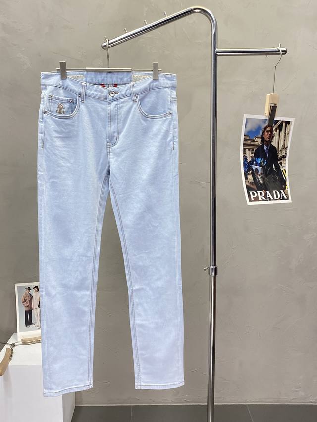 Bc-Brunello Cucineli exclusive new spring and summer casual jeans high-end versi