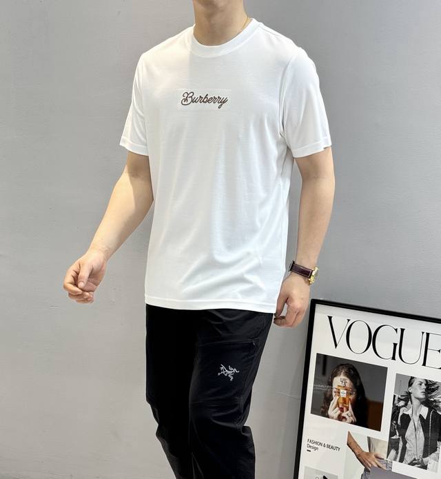 Bbr*BURBO-LI 25S new original T-shirt. Spring and summer is coming~Young men's f