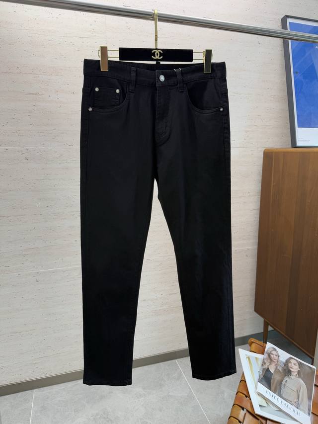 Ferr25S Spring/Summer Men's Straight Jeans Made of cotton denim fabric, soft yet