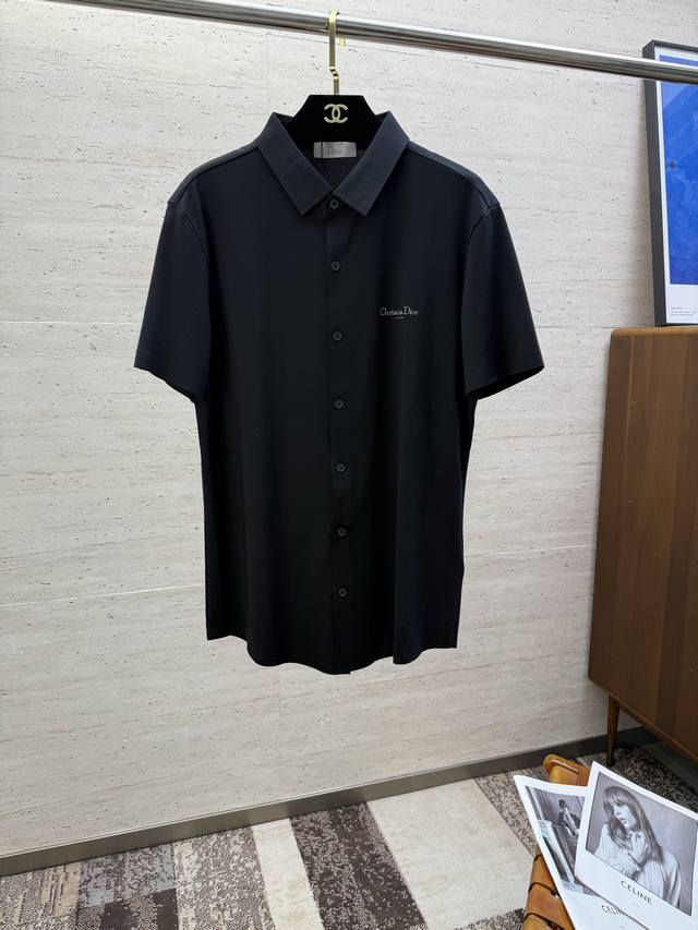 Cd25S Spring and Summer new business casual lapel shirt short sleeve Polo. The i