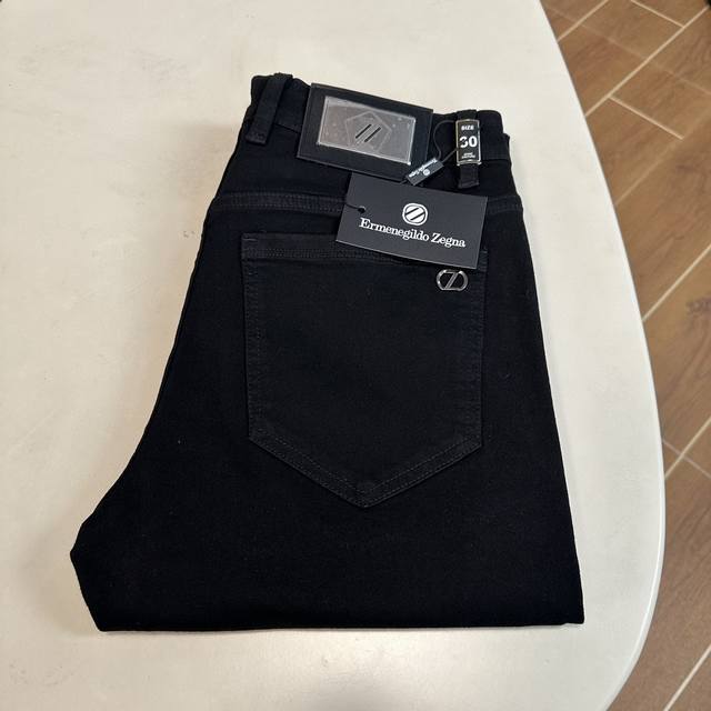 Zz Zegna exclusive new jeans, high-end version! Custom-made fabrics are breathab