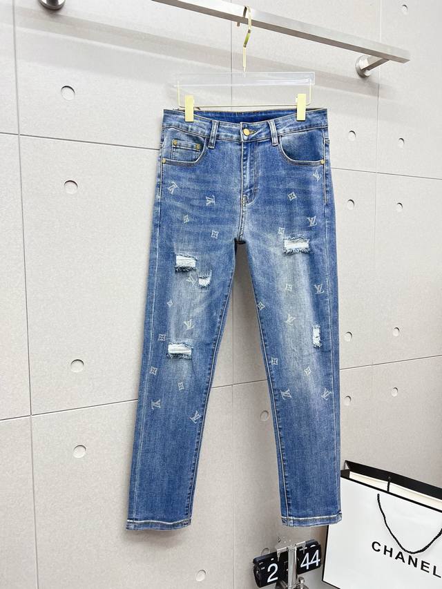 Lv 2025 new models are now on the market, original hot-selling jeans, super cust