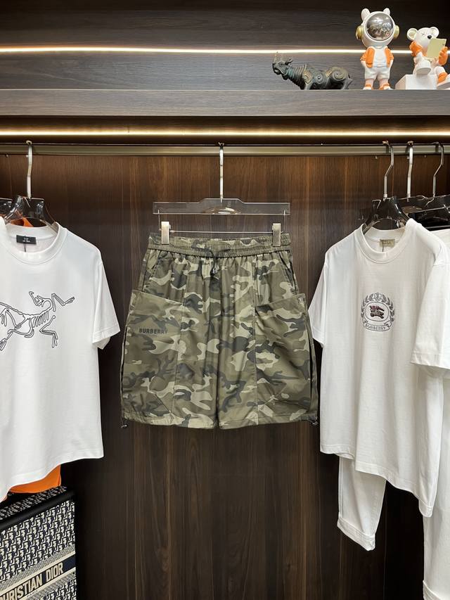 Mainly promote Burberry 2025Ss summer new Burberry men's casual shorts, high-end