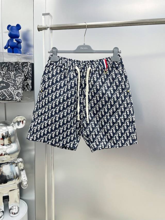 Di* Di 2025Ss Spring/Summer Full Printed Casual Denim Shorts Rr Very comfortable