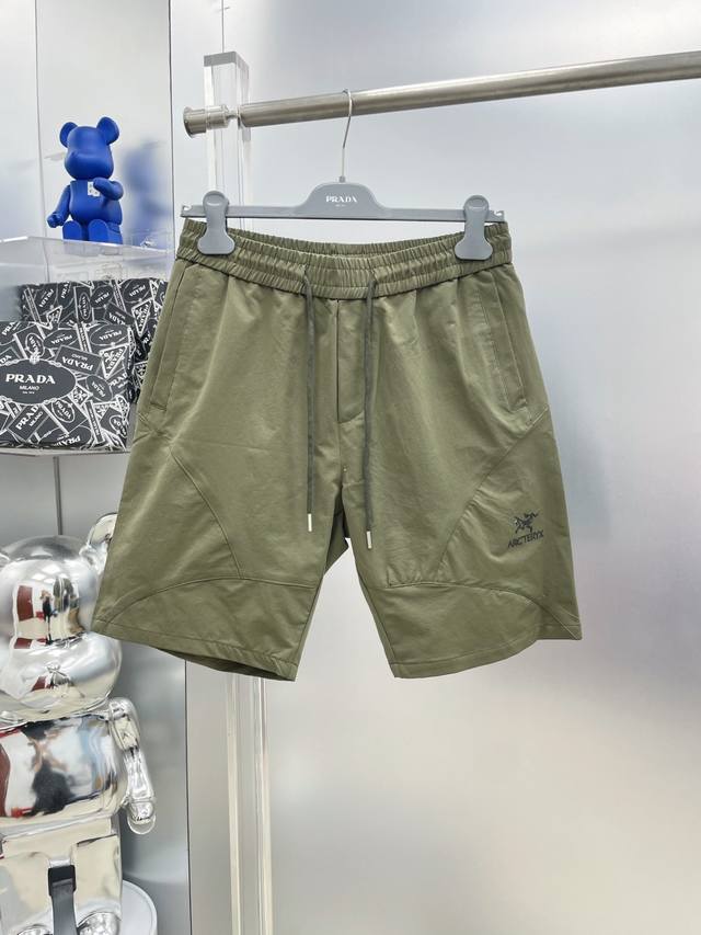 Arc'teryx 2025Ss Spring/Summer 3D Letter Casual Shorts Rr Very comfortable to we