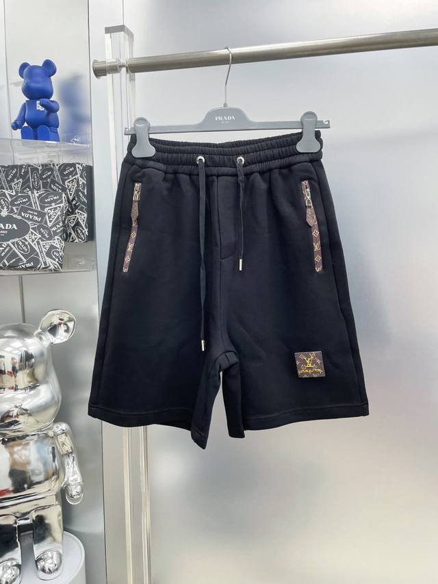 Lv Louis 2025Ss Spring and Summer Logo Letter Casual Shorts Rr Very comfortable
