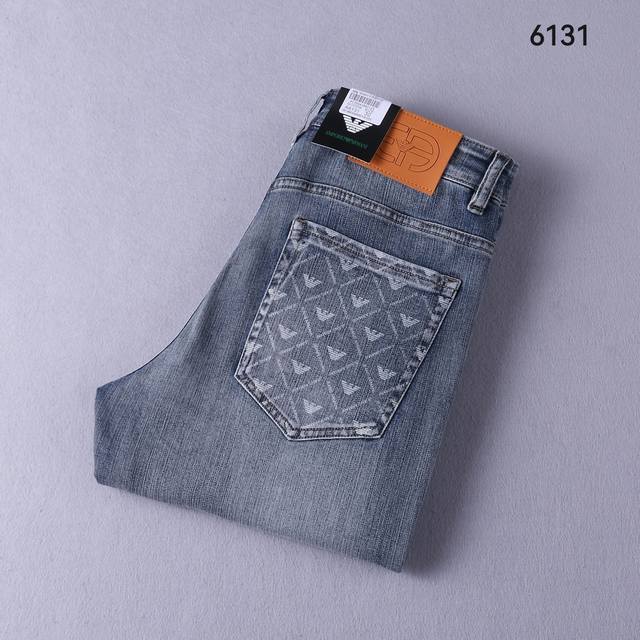 Style: A6131 Spring and summer small straight jeans Size: 29-42