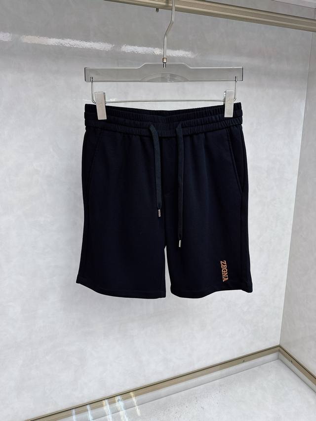 Zegna 2025 summer new casual shorts! Available on the official website. Brand cl