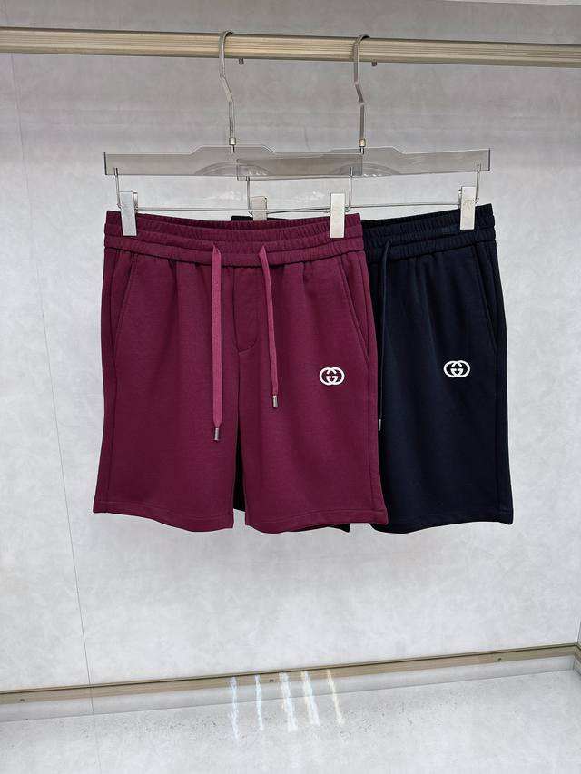 Gucci 2025 summer new casual shorts! Available on the official website. Brand cl