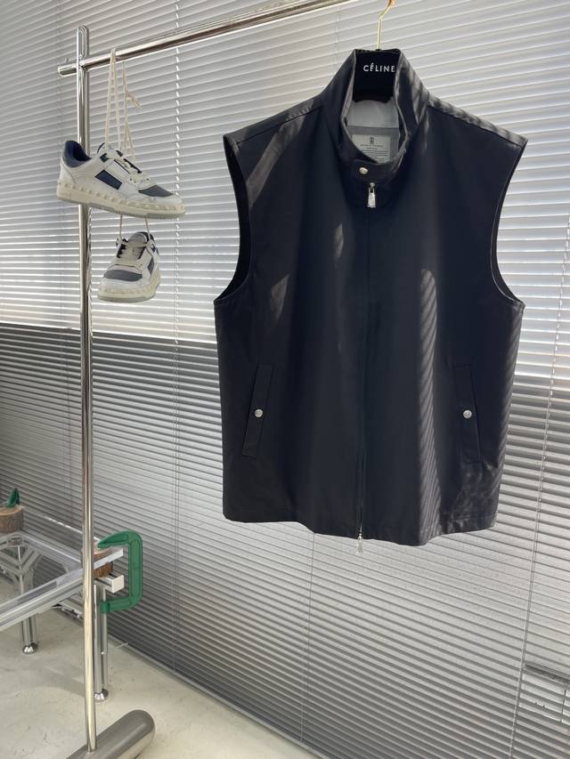 Bc 25 New thin windbreaker vest Italian imported fabrics are fashionable. Synchr
