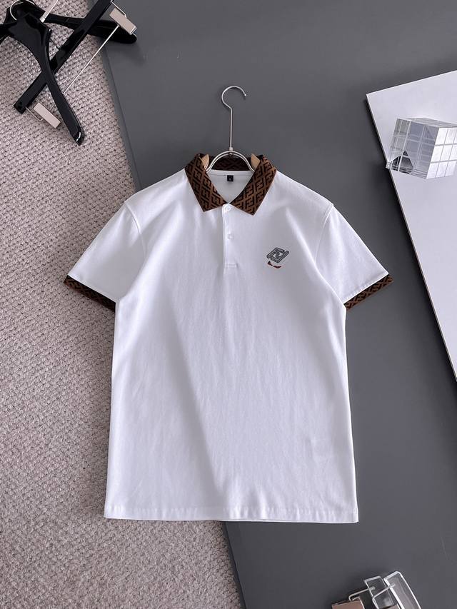 Fendi's new high-end products are on the market! 2025 summer new Logo men's lape