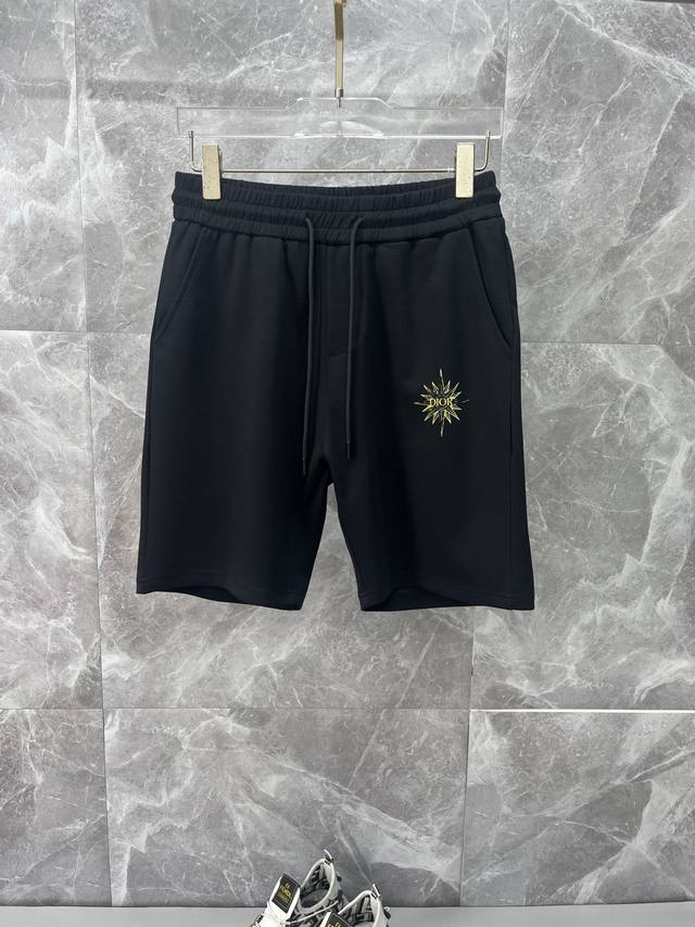 Dior new style 2025 spring and summer new casual pants shorts, imported high-den