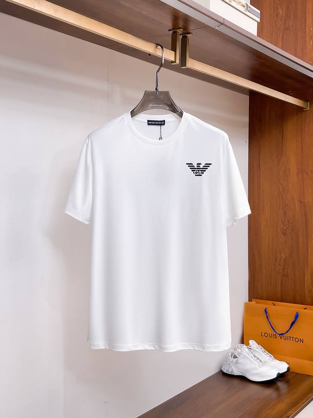 Armani 2025Ss latest spring and summer short-sleeved T-shirt is out! ! 2025 new