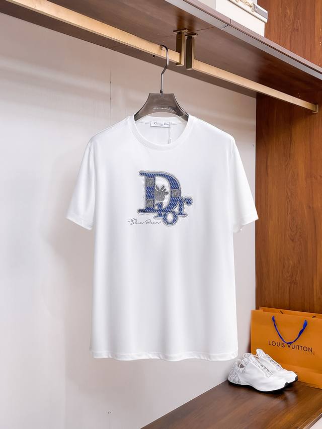 Dior 2025Ss latest spring and summer short-sleeved T-shirt is out! ! 2025 new T-