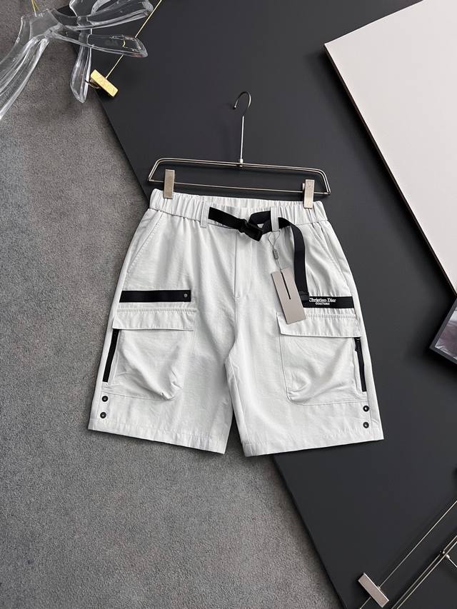 Cd* 2025Ss Summer new original counter casual shorts, luxury classic brand origi