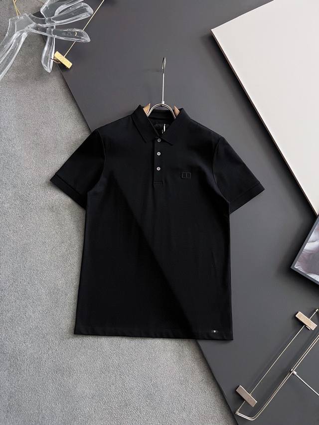 Tf* New spring and summer men's short-sleeved Polo shirt, the brand's latest des
