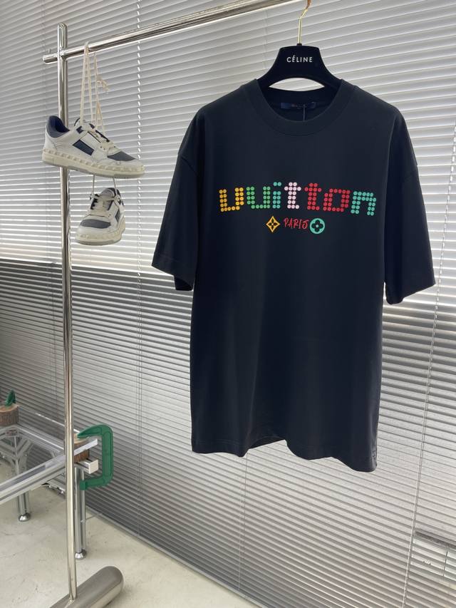 Donkey brand 25Ss new colorful letter T-shirt Silicone three-dimensional printin