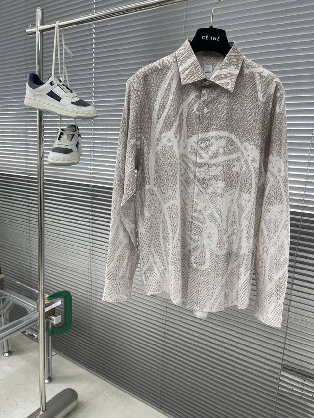 Berlut 25Ss new printed shirt Adhering to the original passion, creating a class