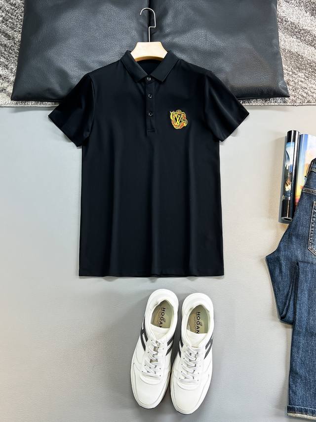 Lv# 2025 Spring and Summer New Releases, Latest Polo Shirts, High-end Custom Des