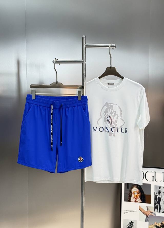 Clothes - . Pants - . Moncler 25S quick-drying sports casual shorts, beach pants
