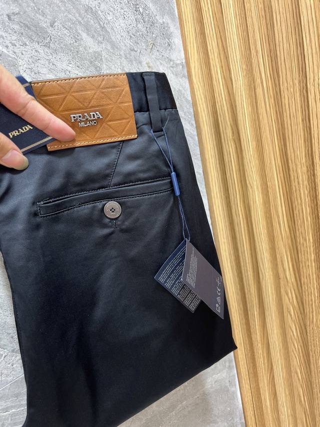 Prada 2025 Spring and Summer New Products Three Standards Complete Suit Pants Ca